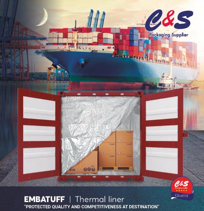 Thermal Container Liner (Embatuff) - 360ecopackaging