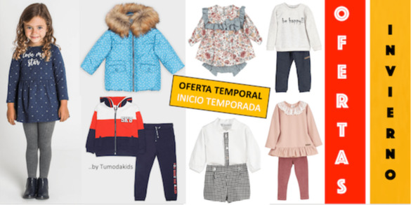 Ofertas de ropa infantil al por mayor de Invierno