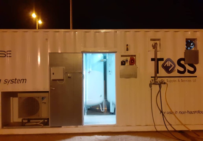 Nitrogen generator for the oil & gas industry