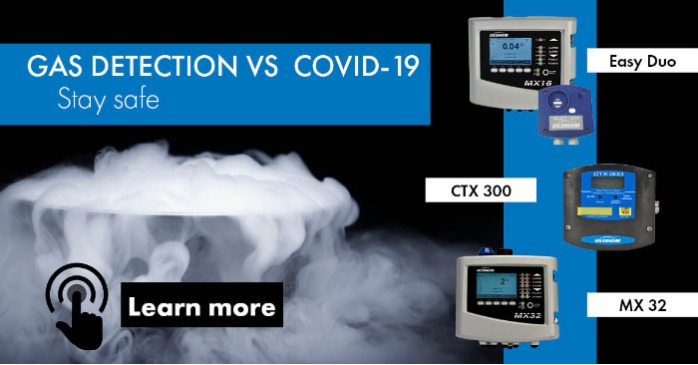 Gas detection technology boosts fight against COVID-19