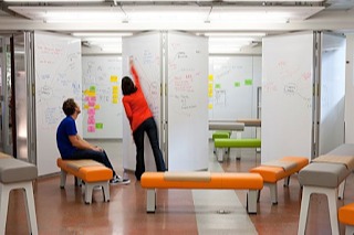 The writings on the wall for open plan offices! 