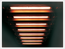 Thyristor Lleistung mit Infrarot-Strahler