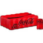 Coca Cola Zero Lata 33 cl × 24