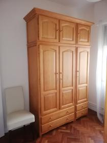 Armario Grande Para Dormitorio En Madera De Pino