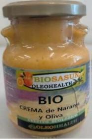 Crema de naranja y oliva bio 250 ml