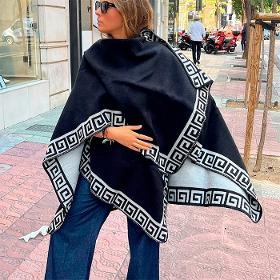 Ponchos capa de mujer