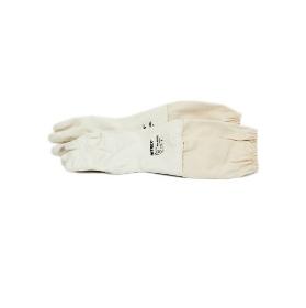 Guantes nitrilo blancos largos