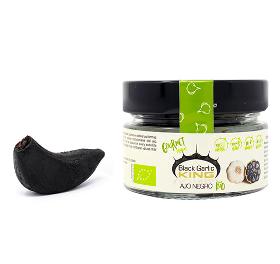 Ajo Negro Bio Pelado - 60grs Cristal