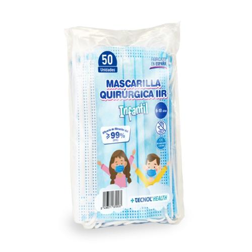 Mascarilla Quirúrgica tipo IIR Infantil