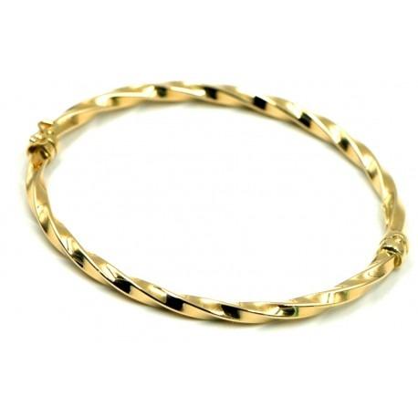 Pulsera Rizada Oro Amarillo 18KL