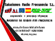 Servicio tecnico soldadura radio frecuencia (ALG - SRF SERVICIO TÉCNICO RADIO FRECUENCIA)